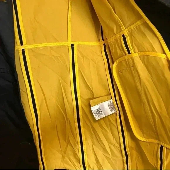 Brooks Brothers made in  Italy navy heavy cotton jacket - Picture 4 of 8